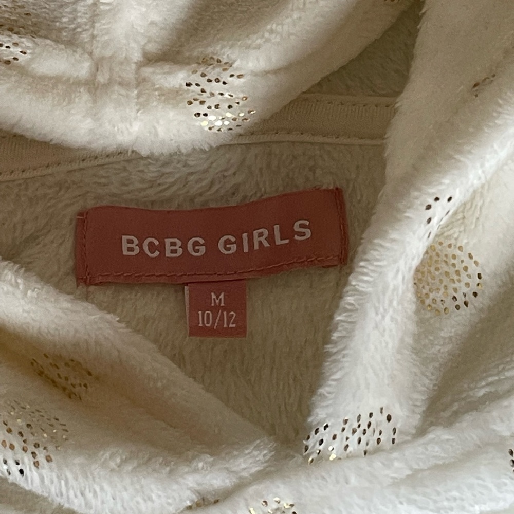 BCBG Girl Polka Dot Hoodie- MEDIUM